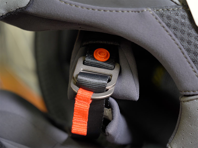 Klim X1 Alpha titanium double D-ring